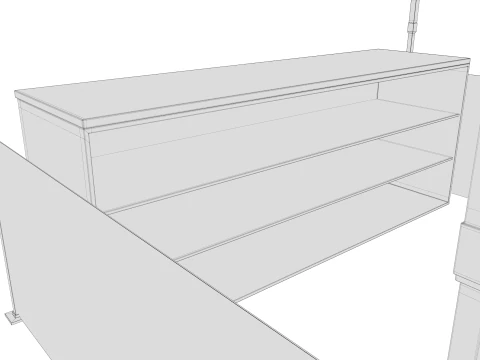 Marketing tent 02 3D Model