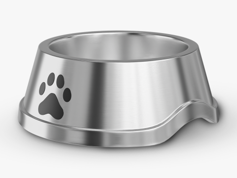 Pet Bowl 01 3D 모델