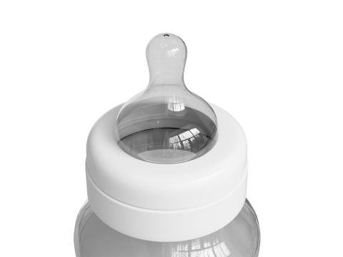 Babyfles Met Melk 3D Model