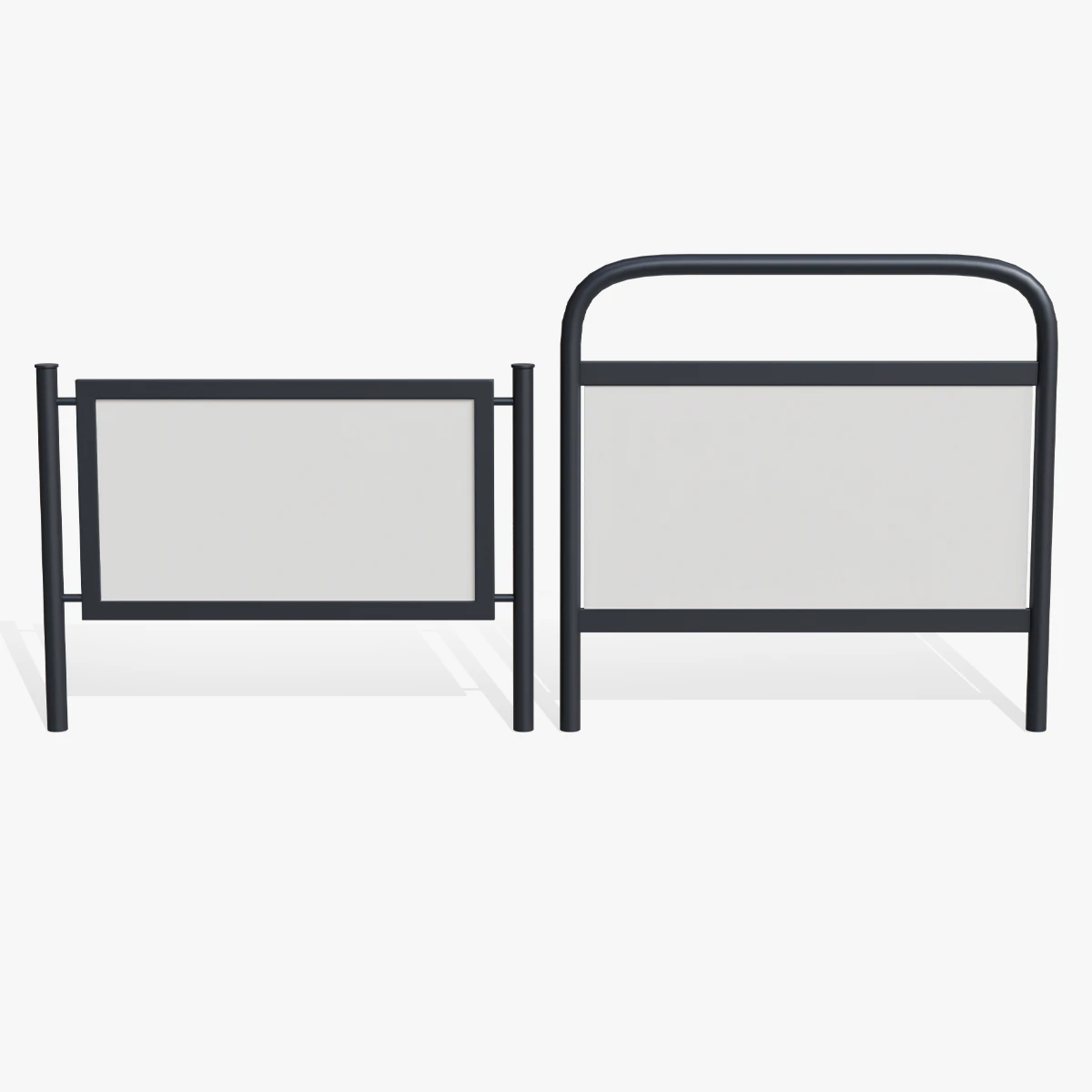 Tabletop sign holder 3D Model .c4d .max .obj .3ds .fbx .stl .blend 