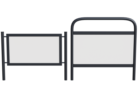 Tabletop sign holder 3D 模型