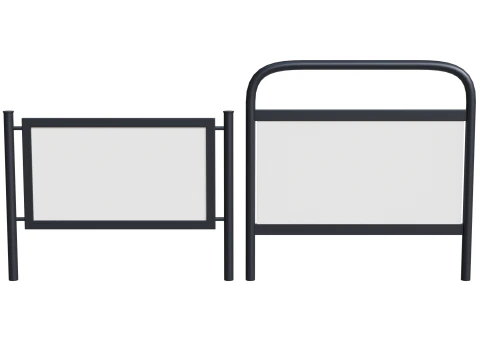 Tabletop sign holder 3D Model