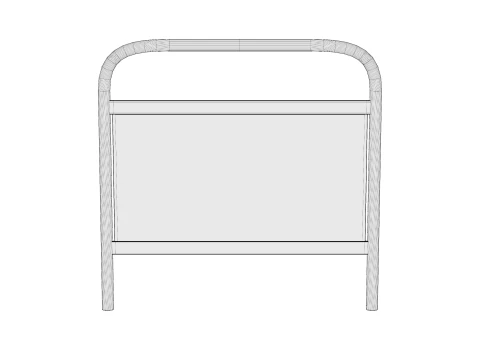 Tabletop sign holder 3D Model