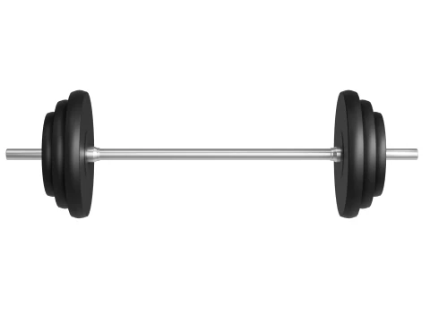 Barbell 3D Model