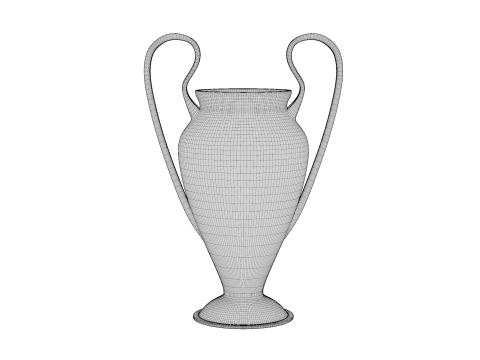 Sport trophy cup 3D Model