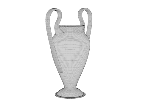 Sport trophy cup 3D Model