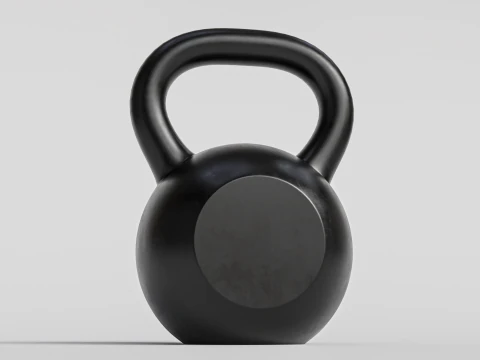 Gym Equipment 3D Model
