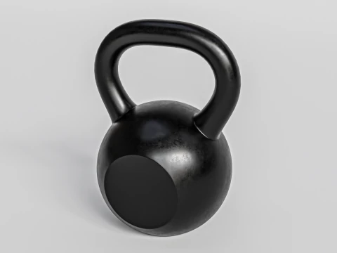 Gym Equipment 3D Model