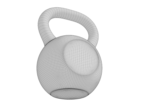 Gym Equipment 3D Modell