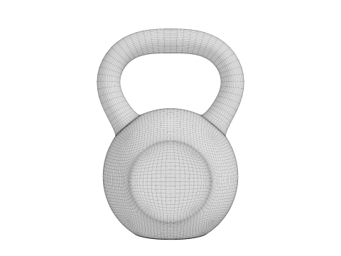 Gym Equipment 3D Model