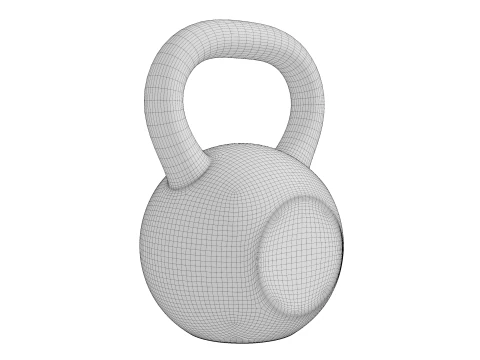 Gym Equipment 3D Model