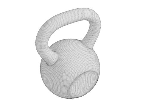 Gym Equipment 3D Model