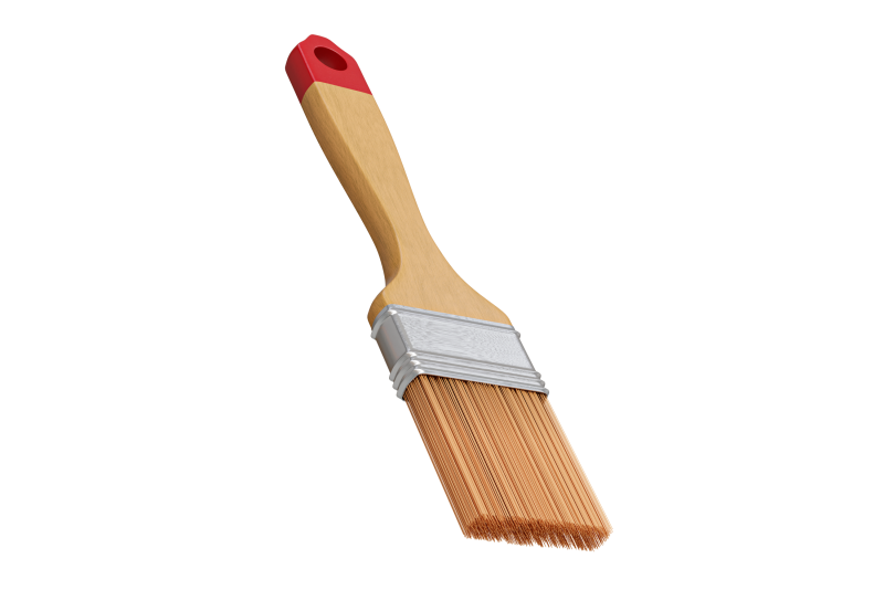 Paint Brush 3Dモデル .c4d .max .obj .3ds .fbx .stl .blend 