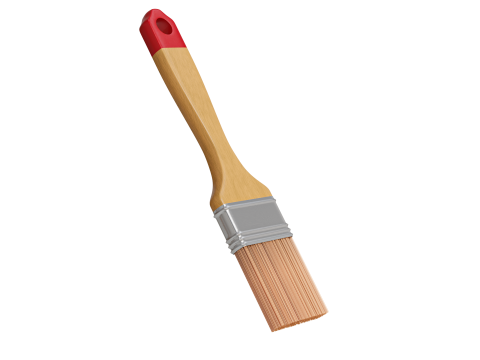 Paint Brush 3Dモデル