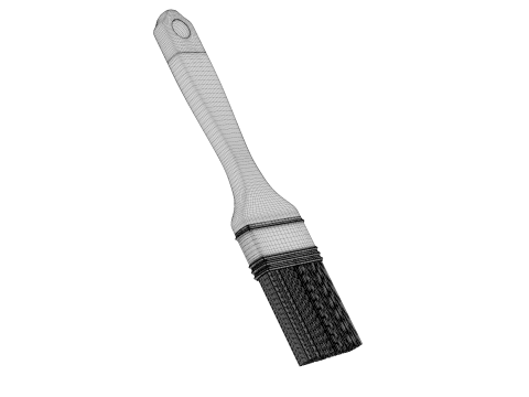 Paint Brush 3Dモデル