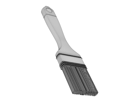 Paint Brush 3Dモデル