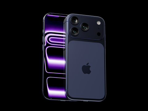 Apple iPhone 17 Pro and Pro Max 2025 3D Model