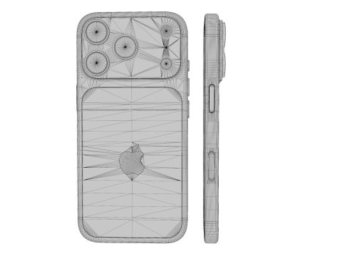 Apple iPhone 17 Pro and Pro Max 2025 3D Model