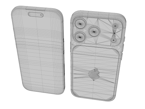 Apple iPhone 17 Pro and Pro Max 2025 3D Model