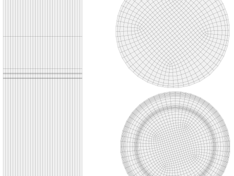 Roze en witte lollies 01 3D Model