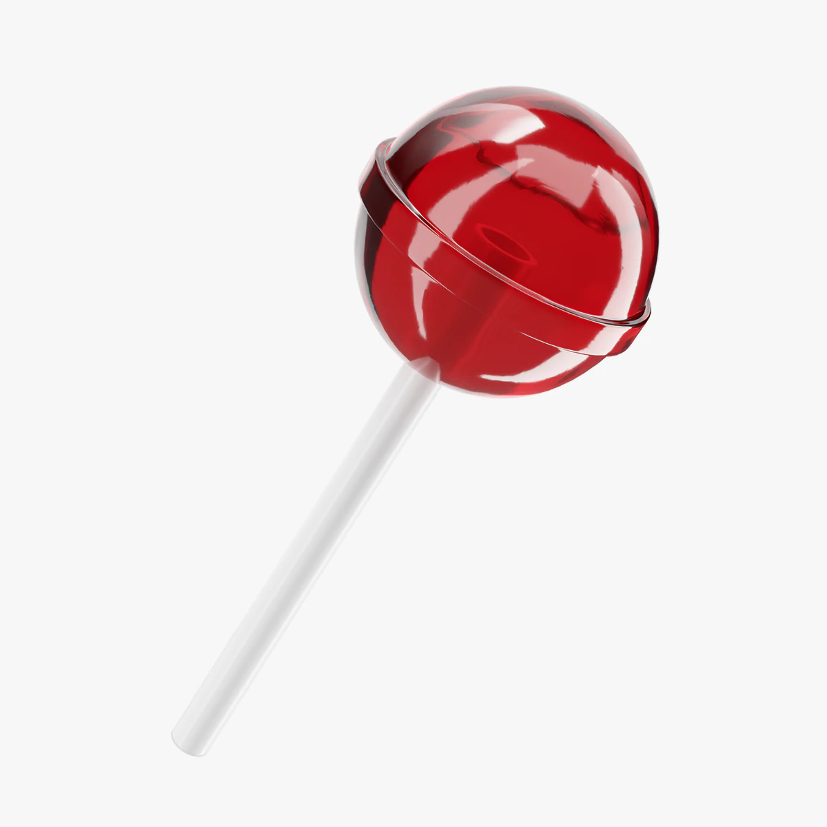 Red Lollipops 04 3D Model .c4d .max .obj .3ds .fbx .stl .blend 