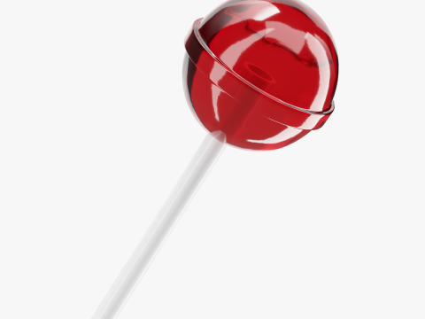 Czerwone Lizaki 04 Model 3D