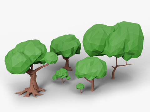 Low-polyTree 3D Модель