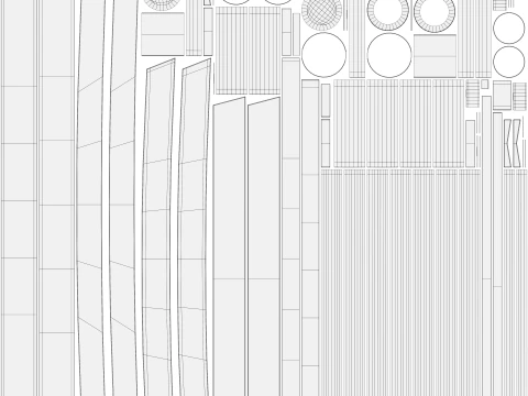 Japanese Red Torii Gate 3D Model