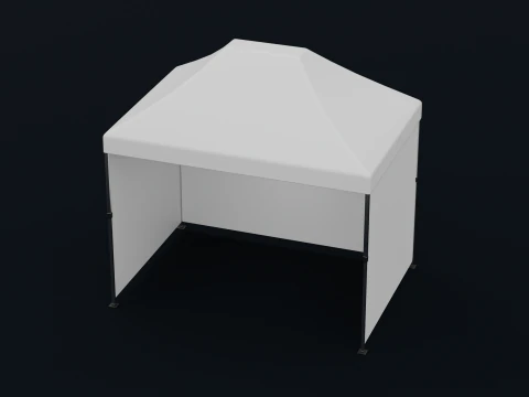 Marketing tent 03 3D Model