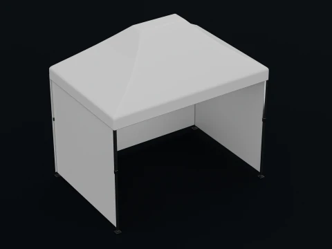 Marketing tent 03 3D Model