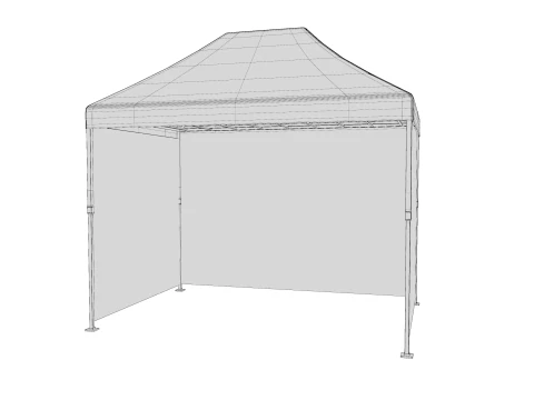 Marketing tent 03 3D Model