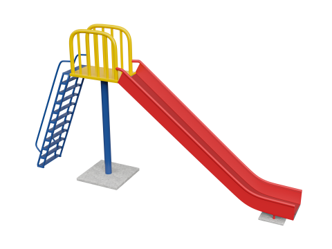 Parc toboggan Modèle 3D
