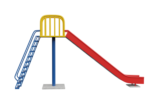 Parc toboggan Modèle 3D