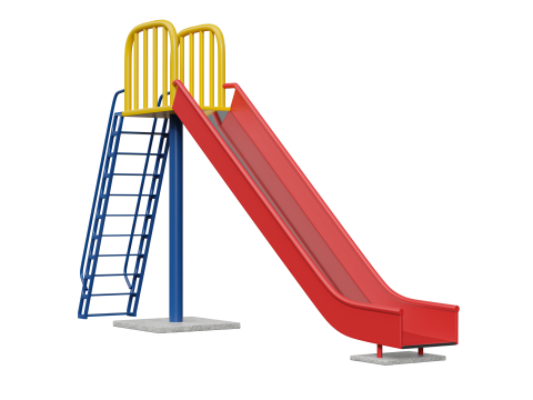 Parc toboggan Modèle 3D