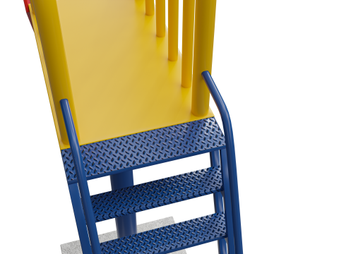 Parc toboggan Modèle 3D