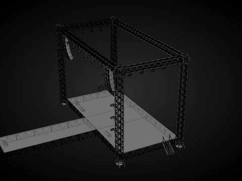 Concert Stage 13 3D Model