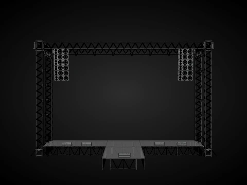 Concert Stage 13 3D Model