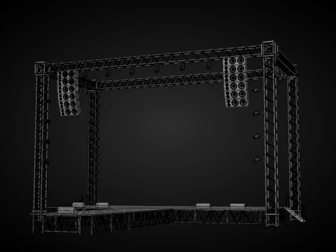 Concert Stage 13 3D Model