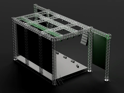 Concert Stage 13 3D Model