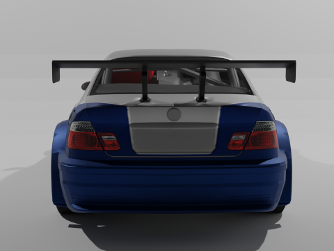 M3 GTR Most Wanted 3Dプリントモデル