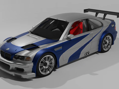 M3 GTR pi&ugrave; ricercato Modello di stampa 3D