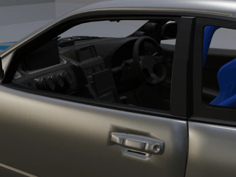 SKYLINE GTR R34 2F2F BRIAN Modelo de Impressão 3D