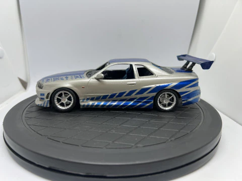 SKYLINE GTR R34 2F2F BRIAN Modelo de Impressão 3D