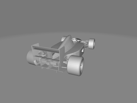 Ayrton Sennas McLaren 3Dプリントモデル