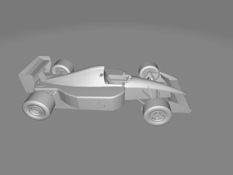 Ayrton Sennas McLaren 3Dプリントモデル