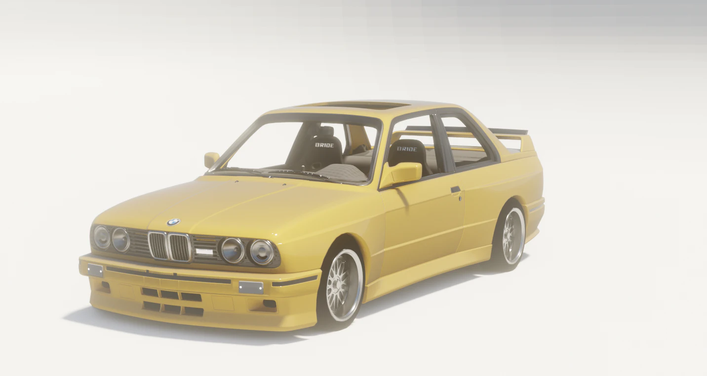 E30 3D Print Model .c4d .max .obj .3ds .fbx .stl .blend 