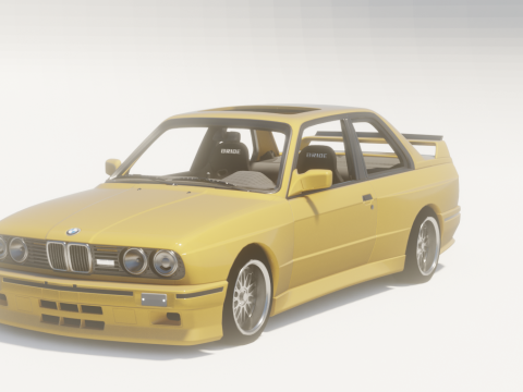 E30 3D Print Model