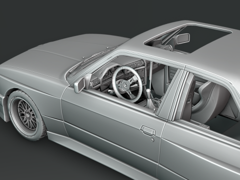 E30 3Dプリントモデル