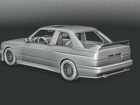 E30 3Dプリントモデル