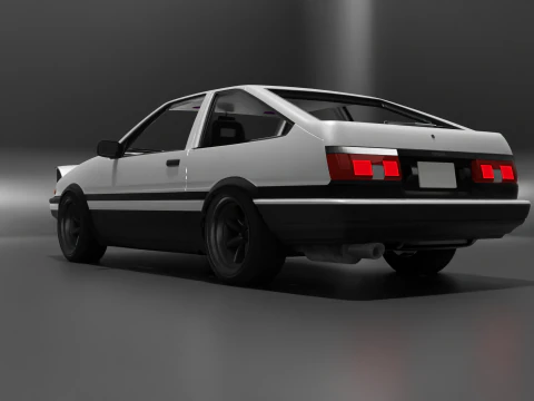 AE86 HACHIROKU Modelo de Impressão 3D